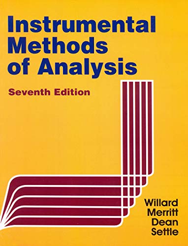 Instrumental Methods of Analysis (7th Edition) - Orginal Pdf